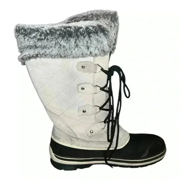 Khombu Emily Women's Winter Snow Boots size 10 - Picture 3 of 15